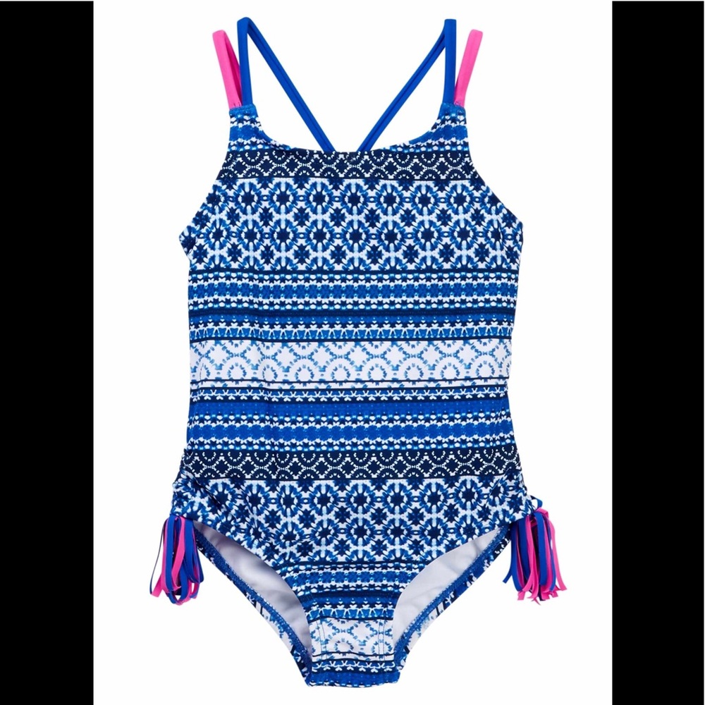 Tommy Bahama Printed One Piece Fringe